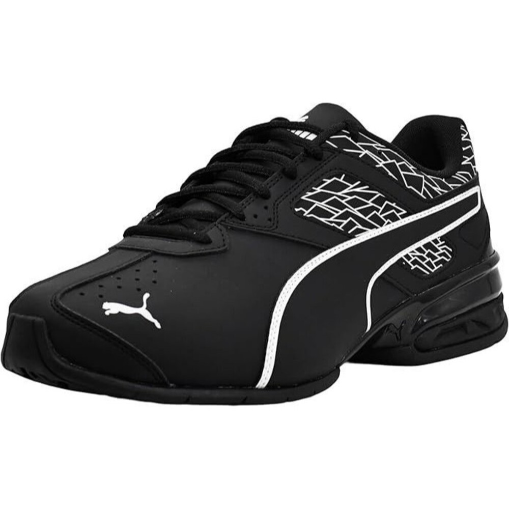 PUMA Men's Tazon 6 Fracture FM Sneakers Black- Size 10.5- (191175 03) NEW IN BOX